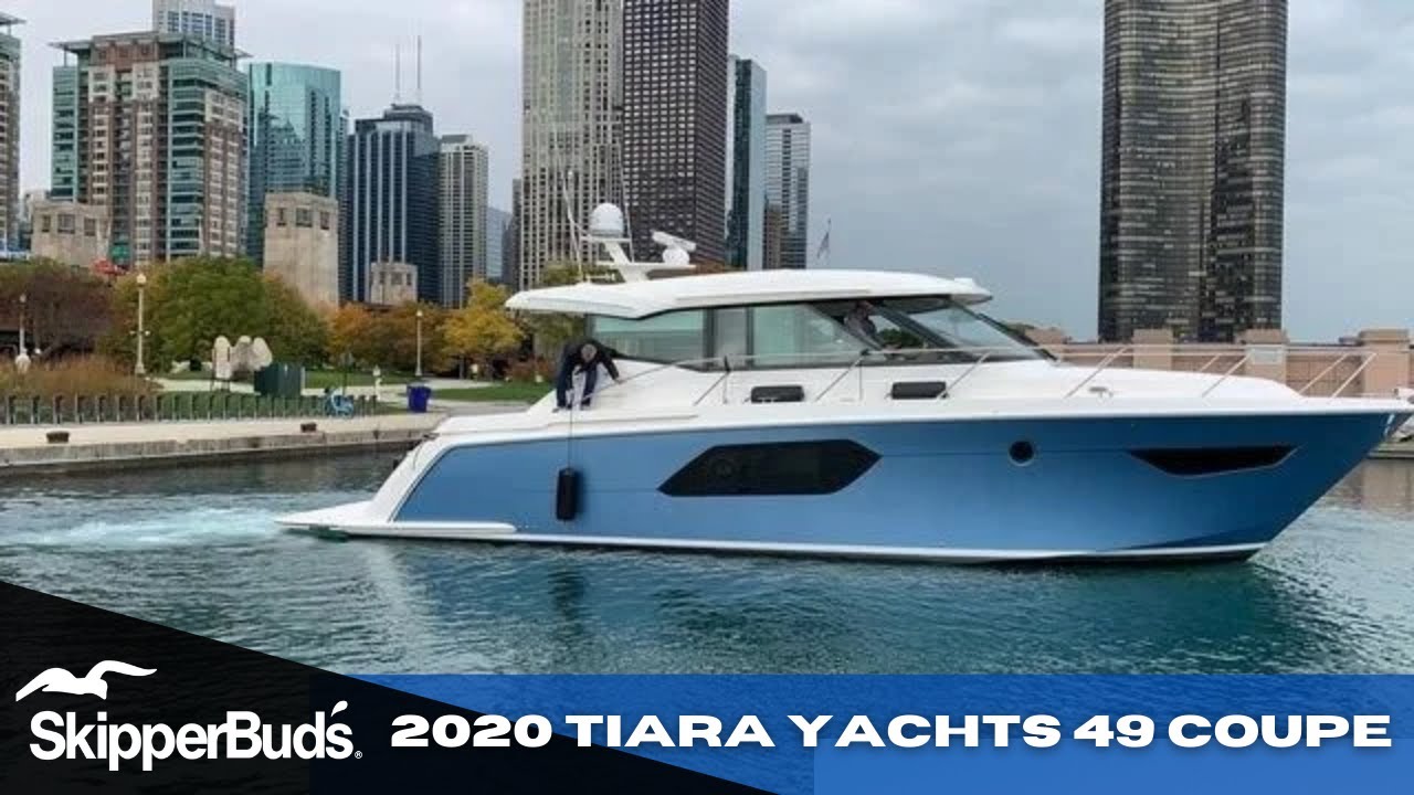 Яхта Tiara Yachts 49 Coupe Yacht Tour 2020 года выпуска, SkipperBud's