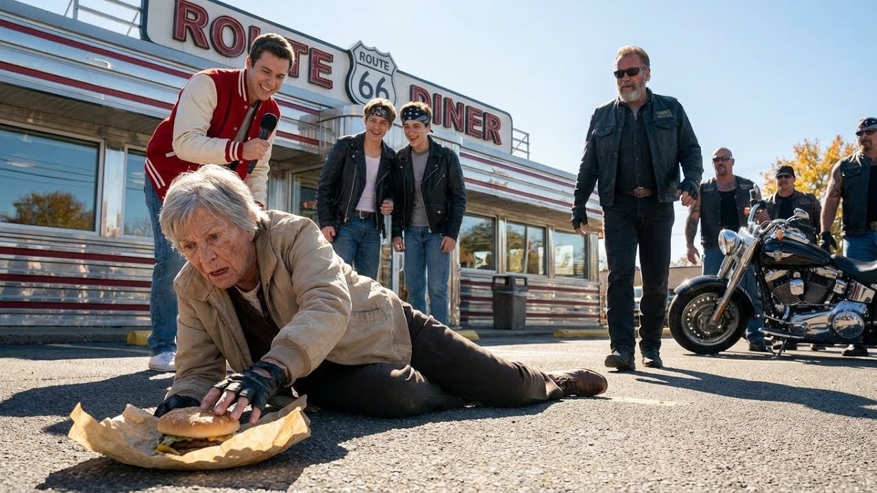 Route 66 Diner Incident: How 7 Bikers Became Guardian Angels for Vulnerable Senior Citizen