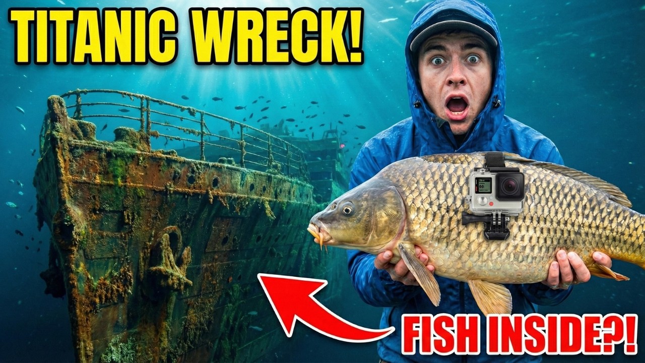 Fishing Inside the TITANIC Shipwreck - What I Found is UNBELIEVABLE!