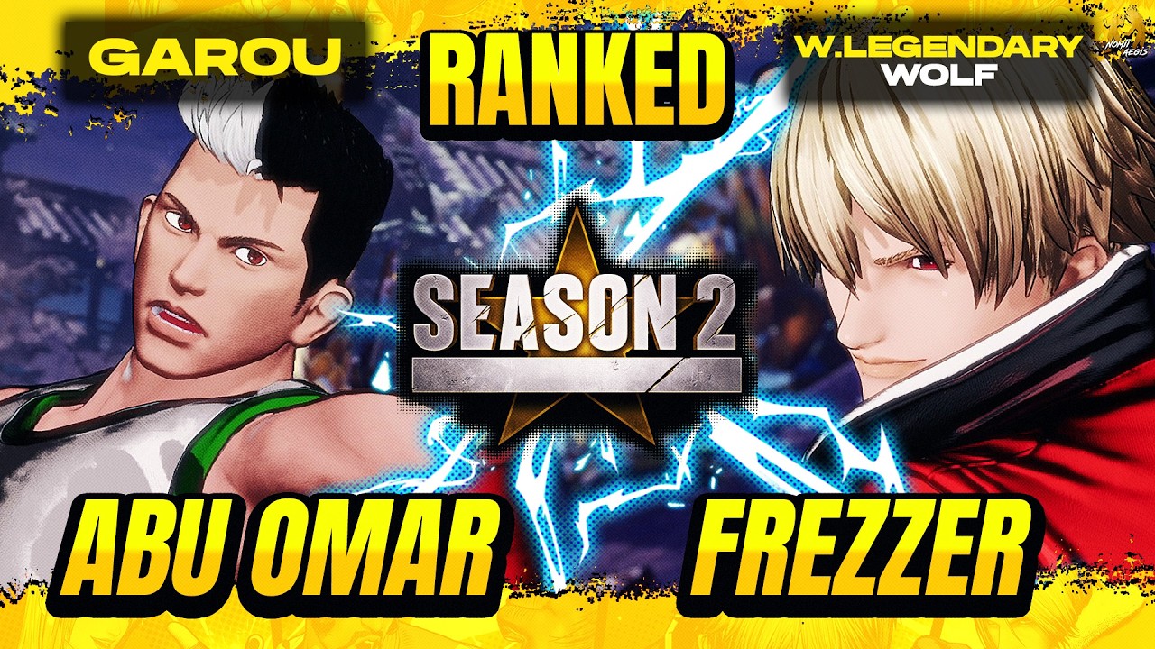 FF Season 2 ▰ AbuOmar (DONG HWAN) VS FREZZER (ROCK) ▰ FATAL FURY: CoTW High Level Gameplay
