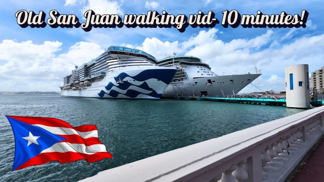 Old San Juan, Puerto Rico | Island Walking | 1080 | 4K Travel