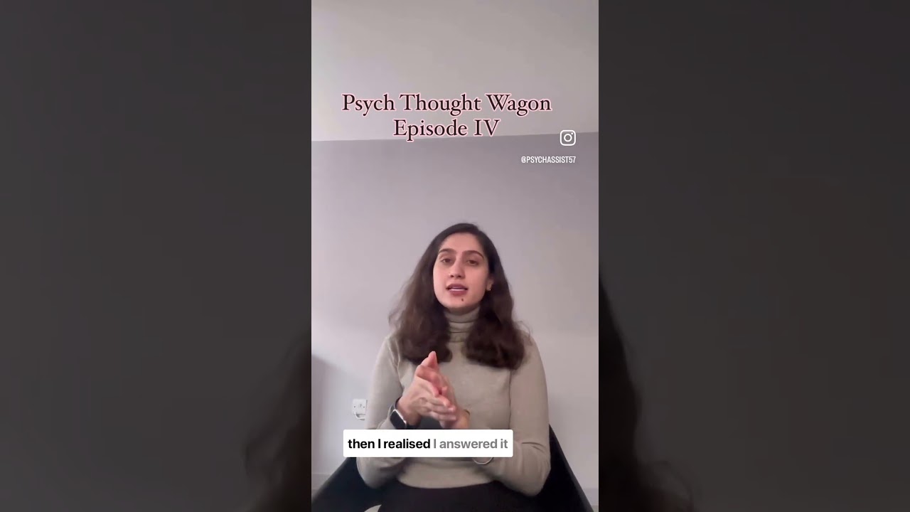 The Psych Thought Wagon Episode IV - How to separate emotions from work