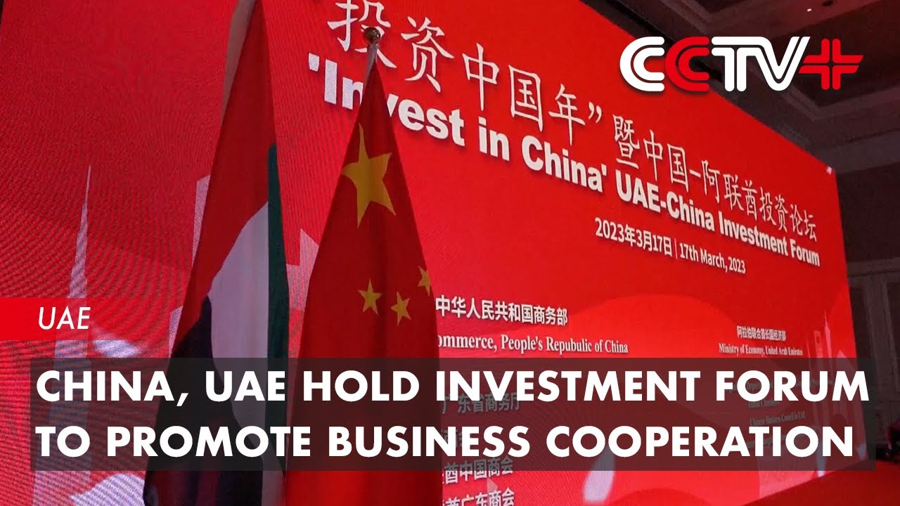 China, UAE Hold Investment Forum to Promote Business Cooperation