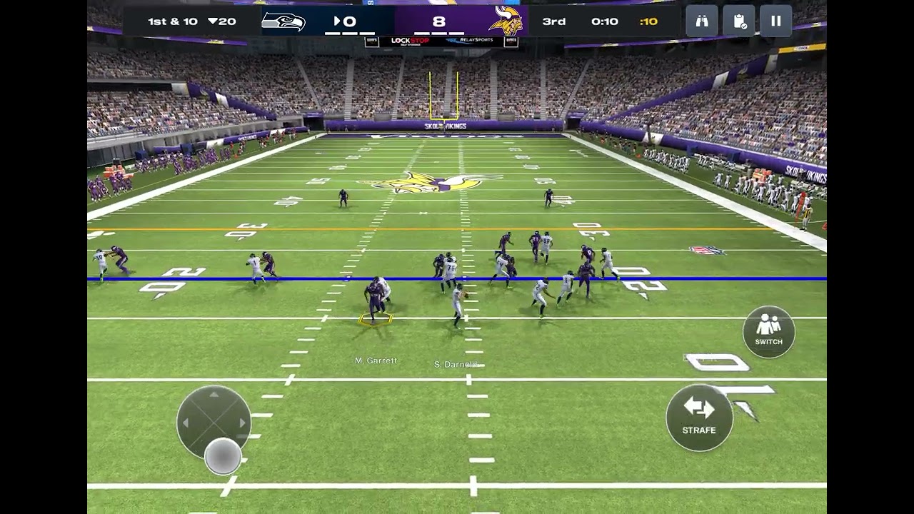 Madden Mobile against Seahawks🔥