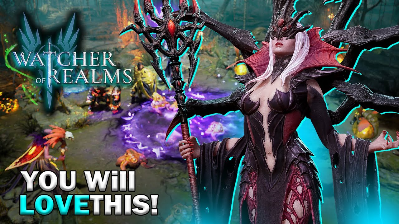 Watcher Of Realms Gameplay Walkthrough First Impressions | Best Tower Defense Game Android/iOS