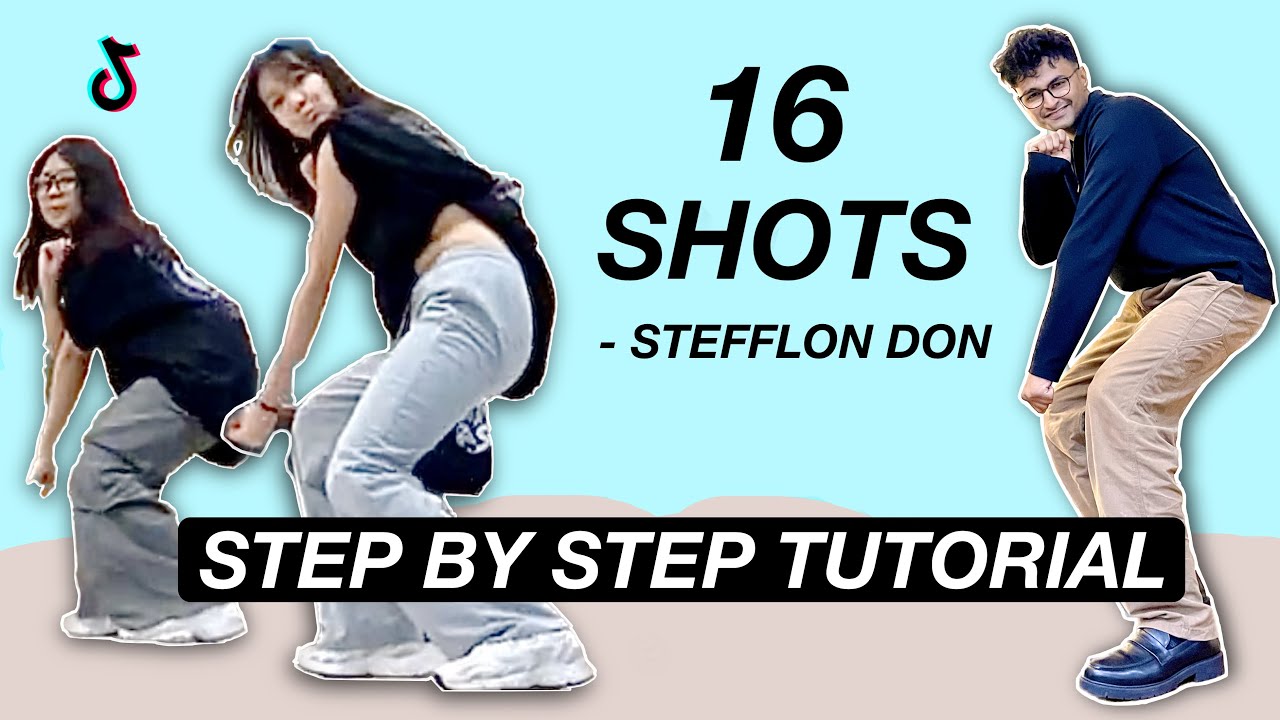 16 Shots - Stefflon Don *STEP BY STEP TUTORIAL* (Beginner Friendly)