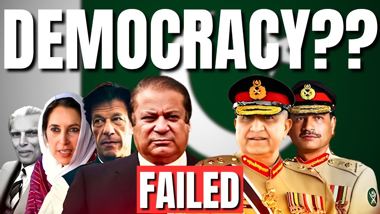 Why Democracy Failed in Pakistan? Pakistan's Struggle with Democracy.
