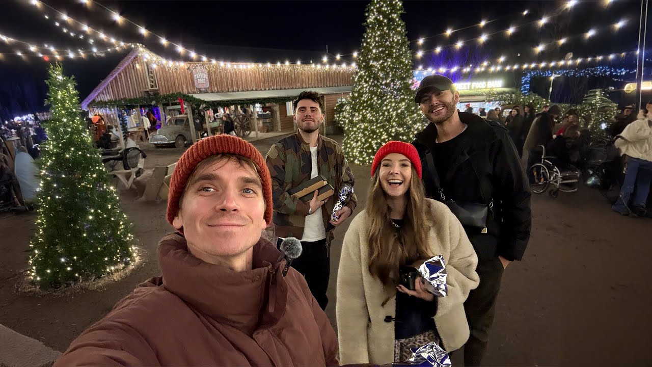 Christmas Lights evening with the family
