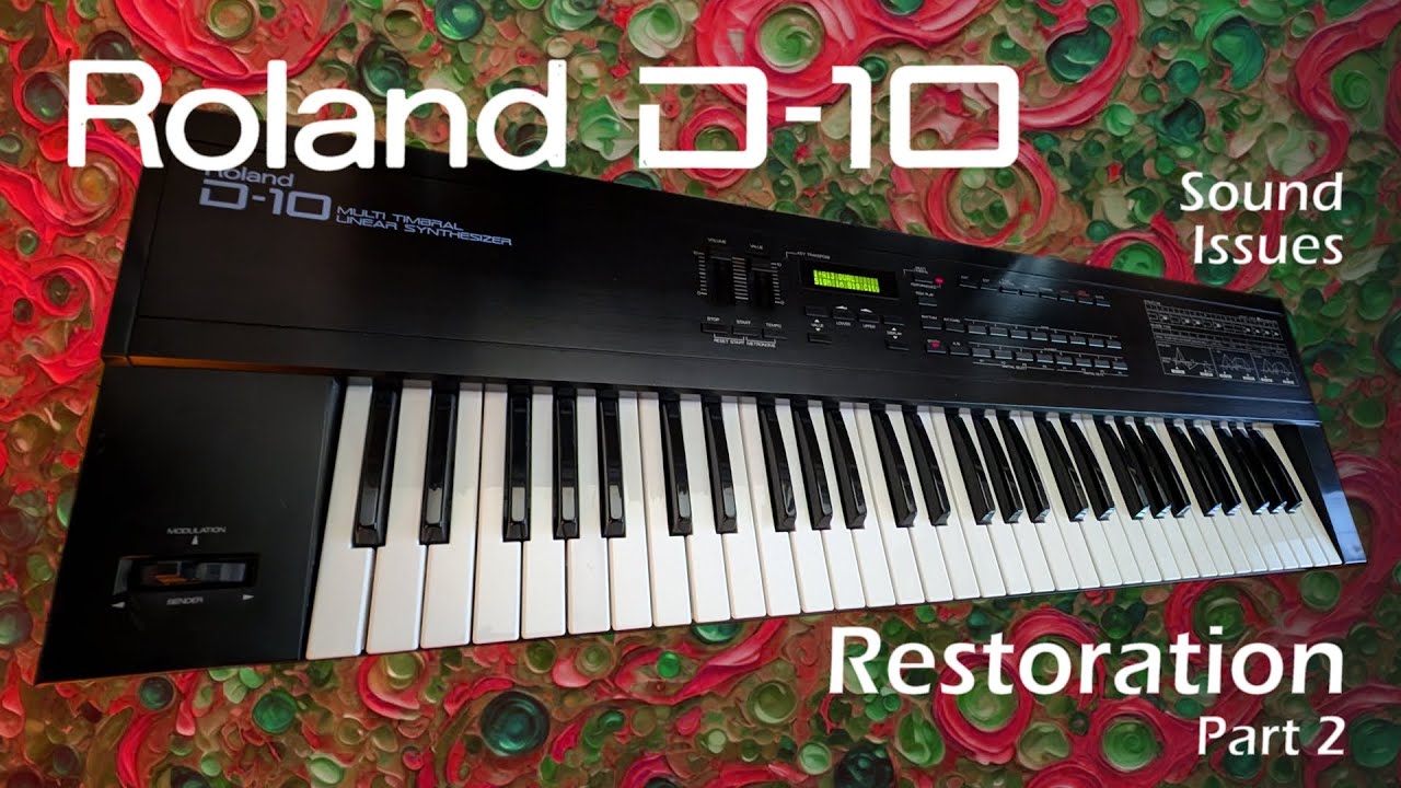Roland D10 — Часть 2 — Проблемы со звуком при восстановлении