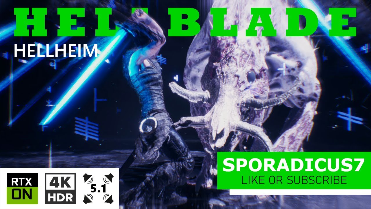 Hellblade | 4K HDR | 5.1 Surround Sound | Hard Difficulty | Helheim