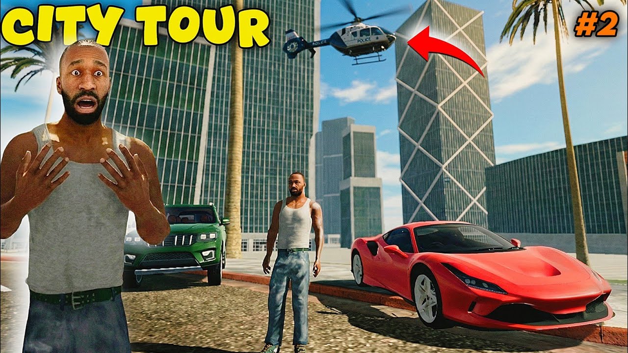 Franklin New City Tour With 10 Cr Ferrai !! | Indian Bike Driving 3D | Hindi Gameplay Video 