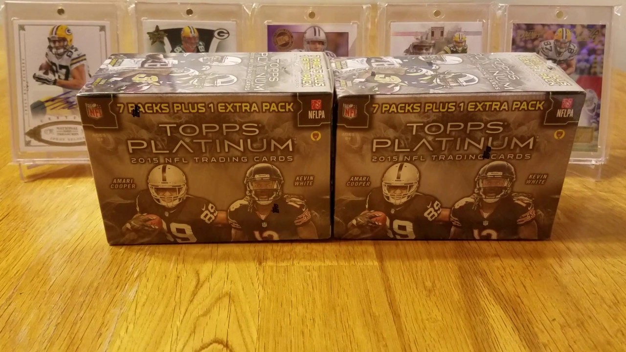 2015 Topps Platinum Discount Retail Blaster Boxes. Team Grab Bag Announcement