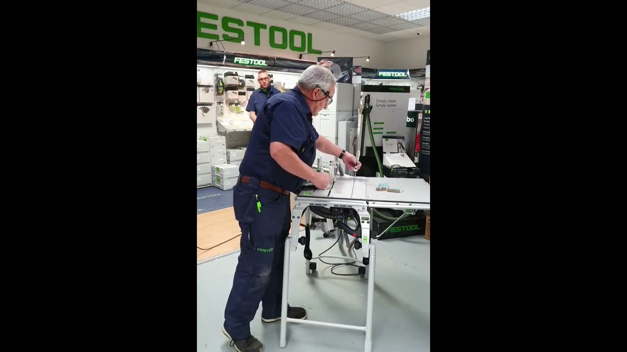 Festool LIVE! Virtual Tool Show 2020 - CS 50 Table Saw