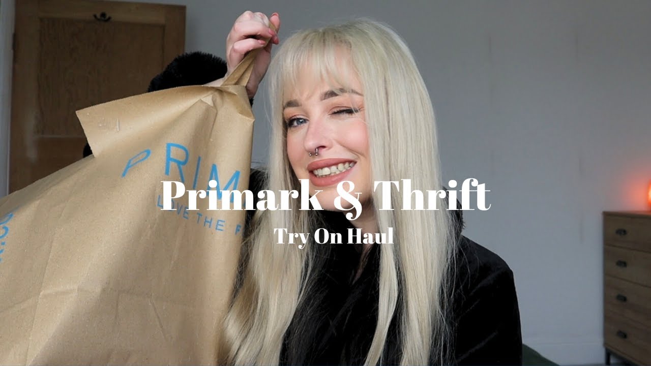 PRIMARK & THRIFT TRY-ON HAUL || Midsize UK Size 10 / 12 || PrimroseDoe 🌸