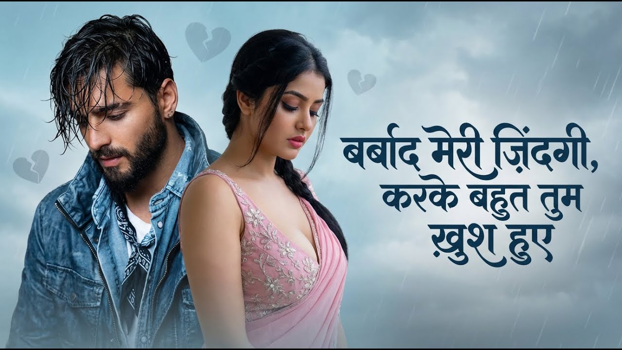 बर्बाद मेरी ज़िंदगी करके बहुत तुम ख़ुश हुए Bewafa ishq Ghazal Sad #sadsong #sadghazal #trendingmusic