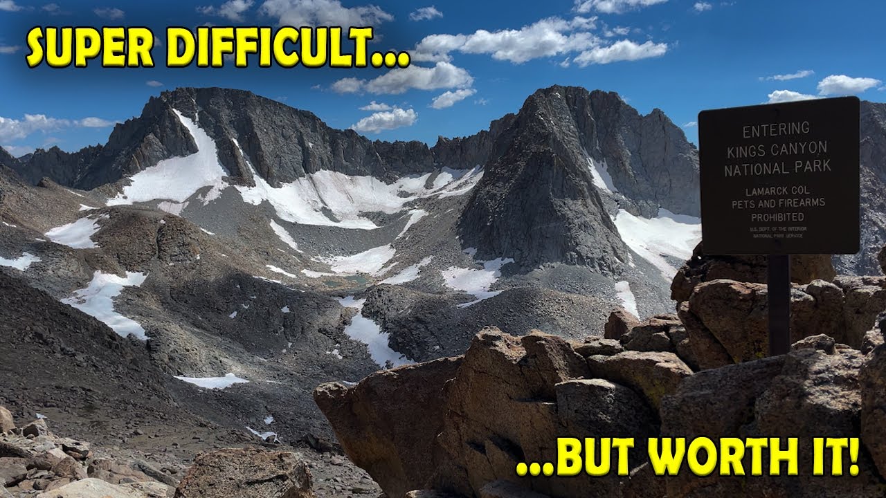 North Lake Loop - Piute Pass  | Evolution Valley | Darwin Lakes | Lamarck Col - 2024