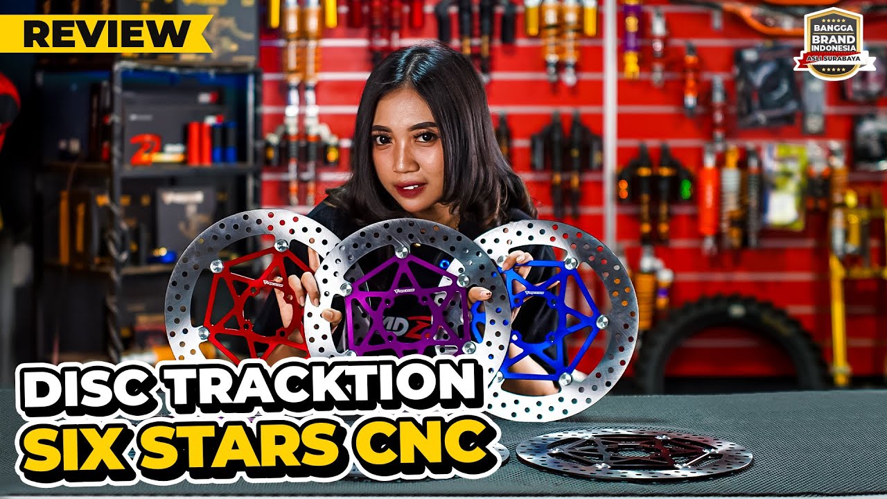 DISC BRAKE TRACKTION SIX STARS FLOATING | TRACKTION FLOATING DISC | DISC BRAKE TRACKTION CNC