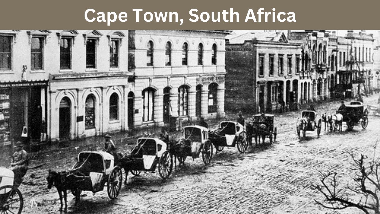 Historic B&W photos of  Cape Town, South Africa | old Videos #capetown