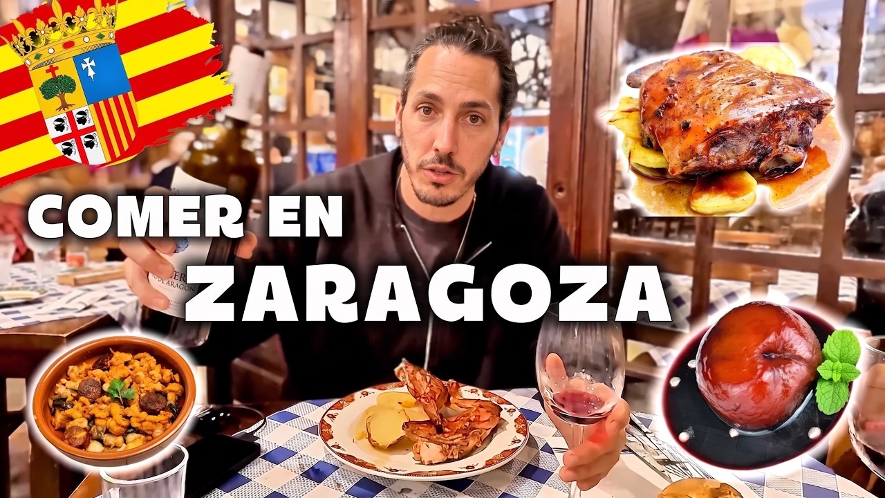 DÓNDE COMER en ZARAGOZA 2025 | Comida típica aragonesa que debes probar