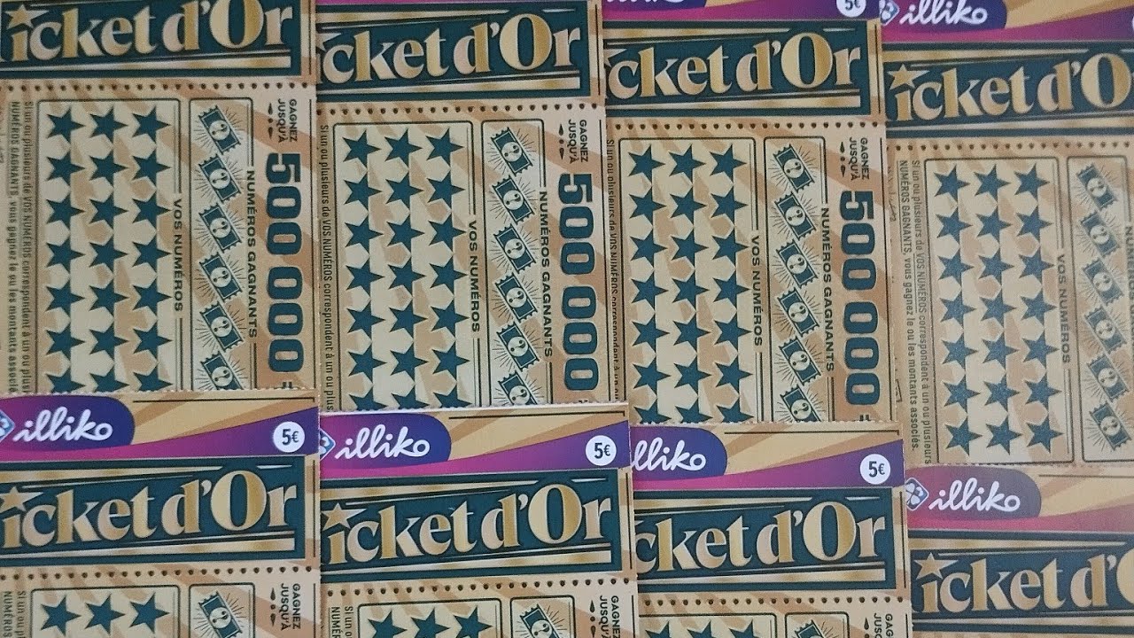 Carnet de Ticket d'or Allons nous avoir le ticket d'or ? | Ticket illiko FDJ ~275~