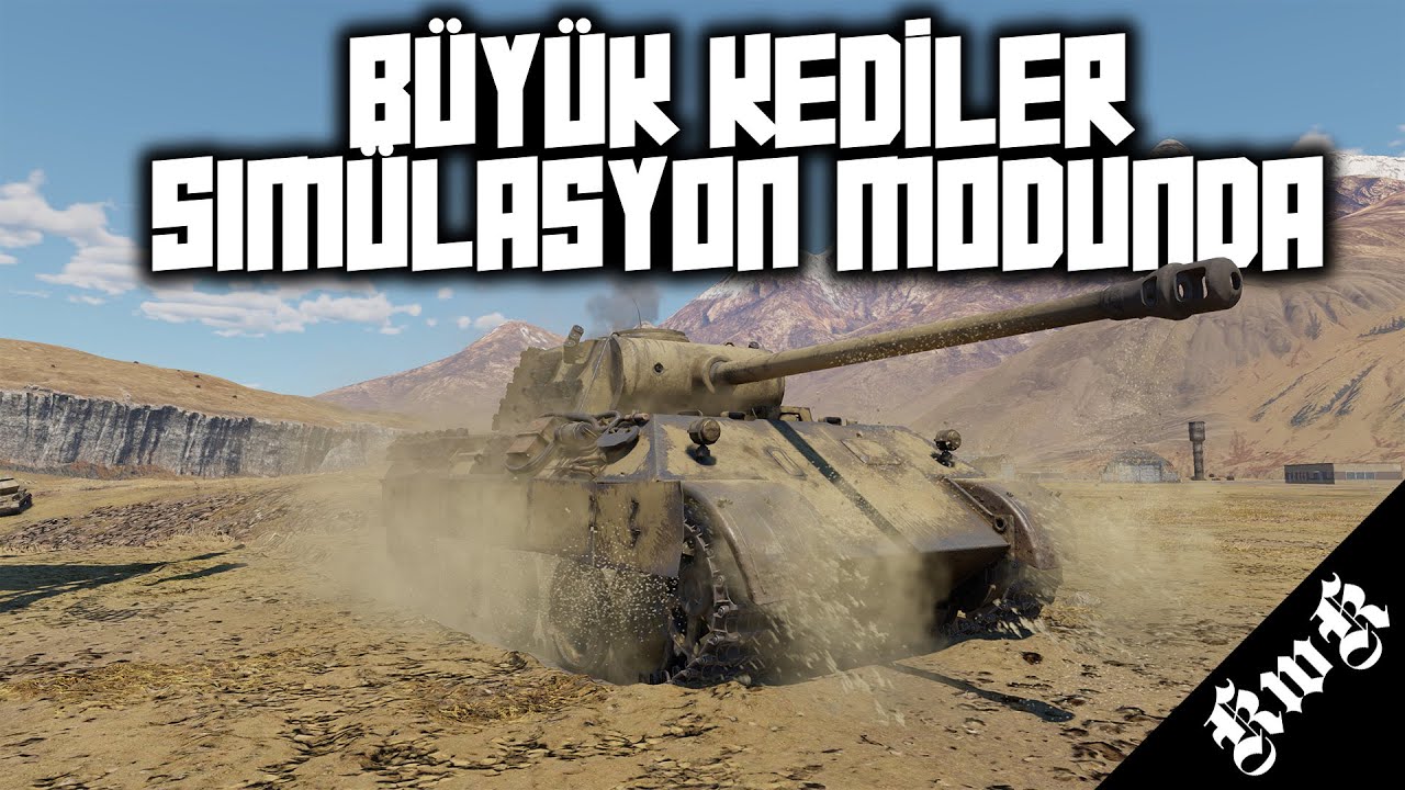 TIGER VE PANTHER İLE SİMÜLASYON MODU [WAR THUNDER TÜRKÇE]