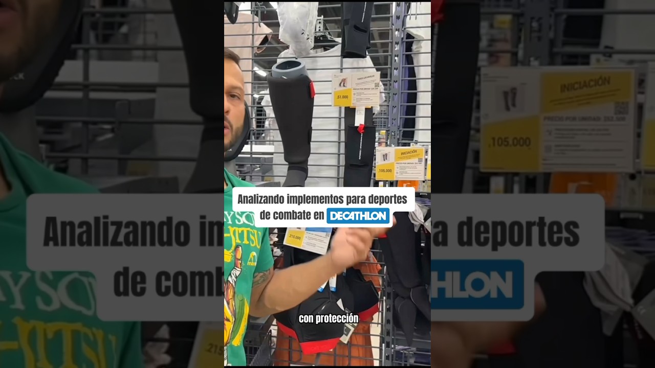 Calificando productos de deportes de combate en #Decathlon #muaythai #boxeo #jiujitsu