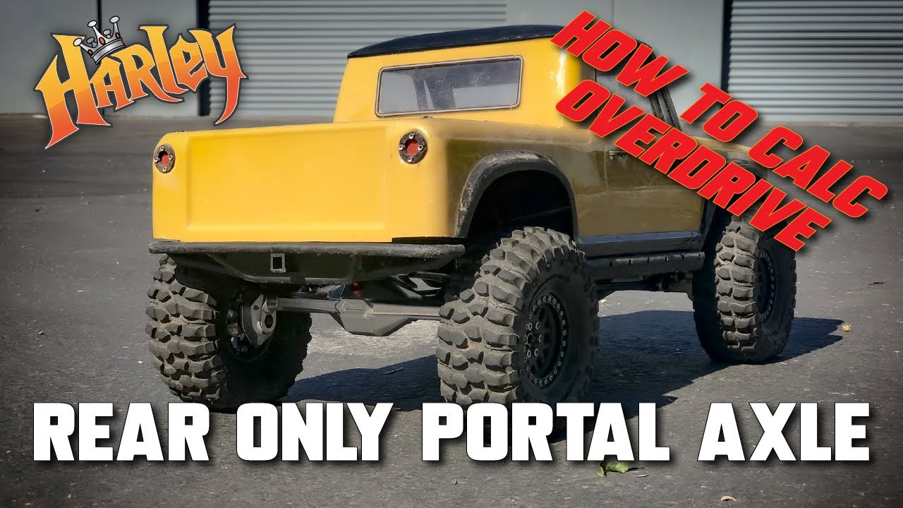 Rear Only Portal Axle & Overdrive Calculations - VS4-10 Pro