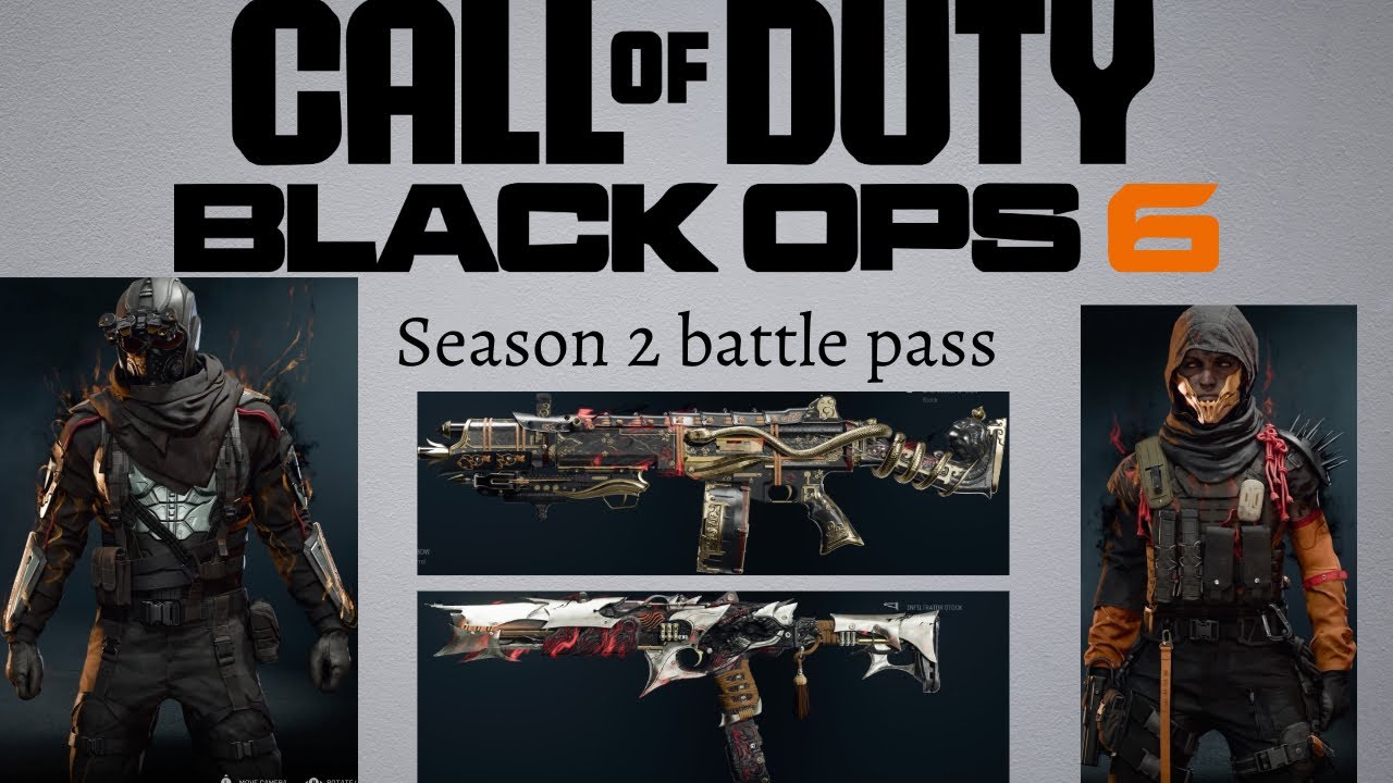 Call of Duty: Black Ops 6 Season 2 full battle pass!