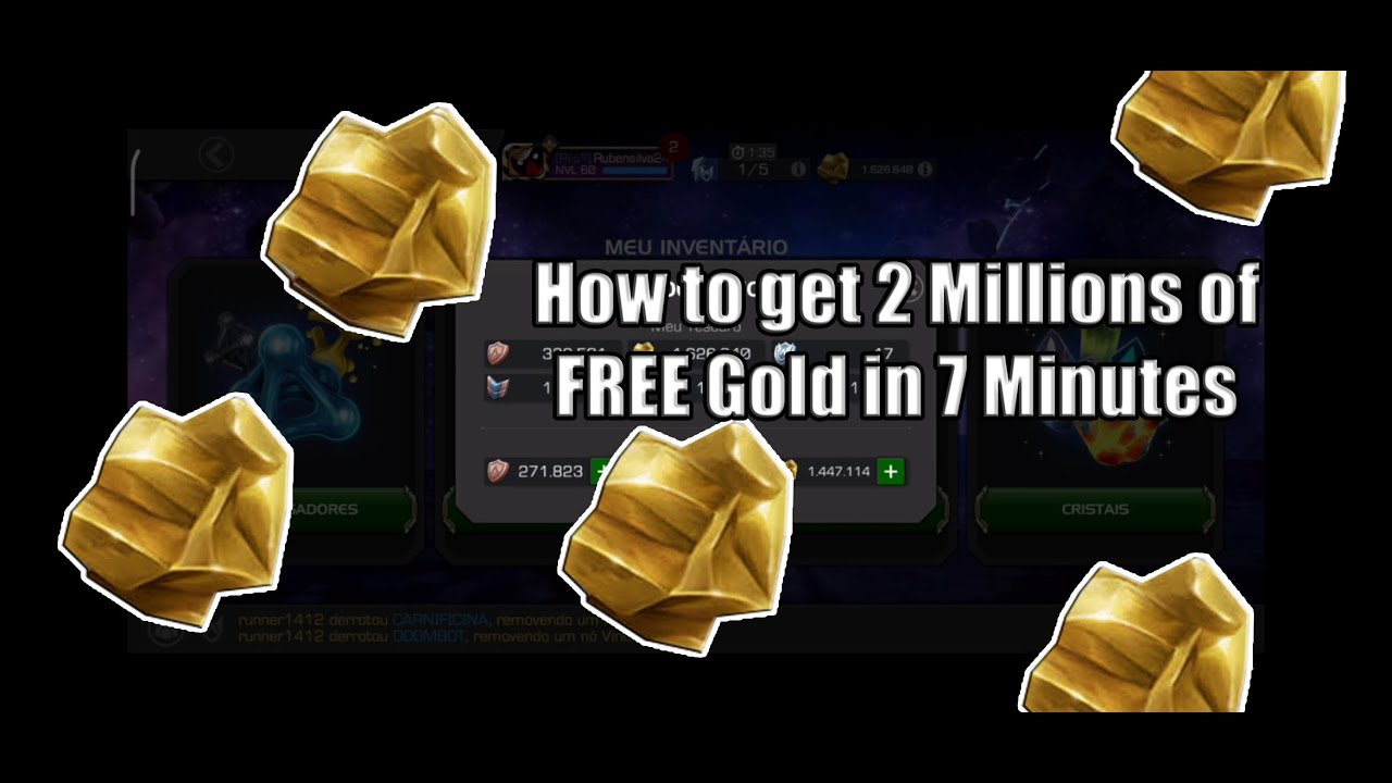 How to get 2 Millions of Gold for FREE - Marvel Contest of Champions