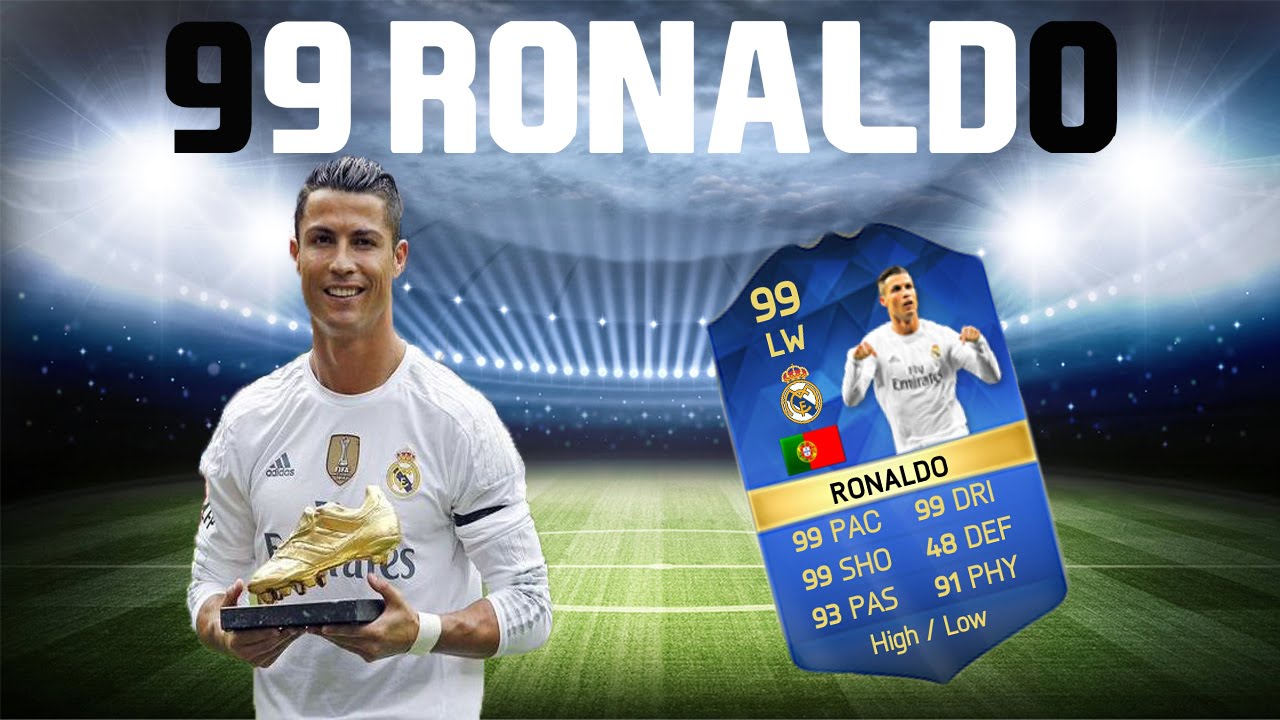 TESTISSÄ 99 TOTS RONALDO