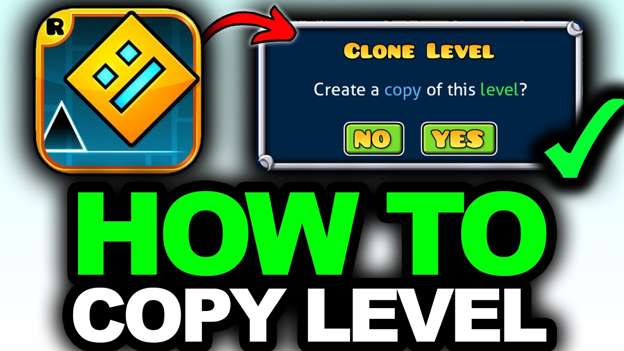 ОБНОВЛЕНО В 2026 ГОДУ! Как скопировать уровень в Geometry Dash &mdash; простое руководство!