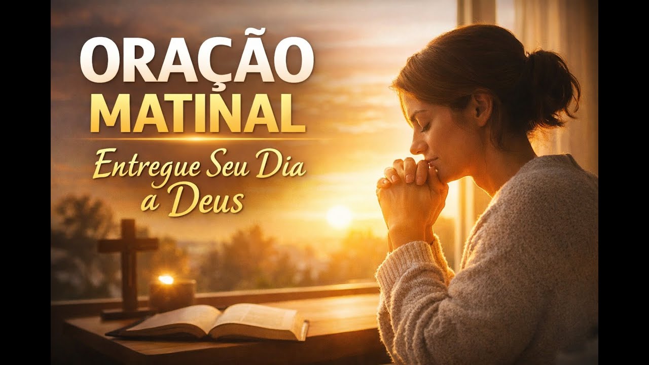 ORAÇÃO MATINAL PARA OUVIR AO ACORDAR | Entregue Seu Dia a Deus
