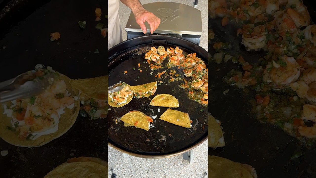 Tacos Gobernador on the @recteq Bullseye 🎯 🍤 🔥
