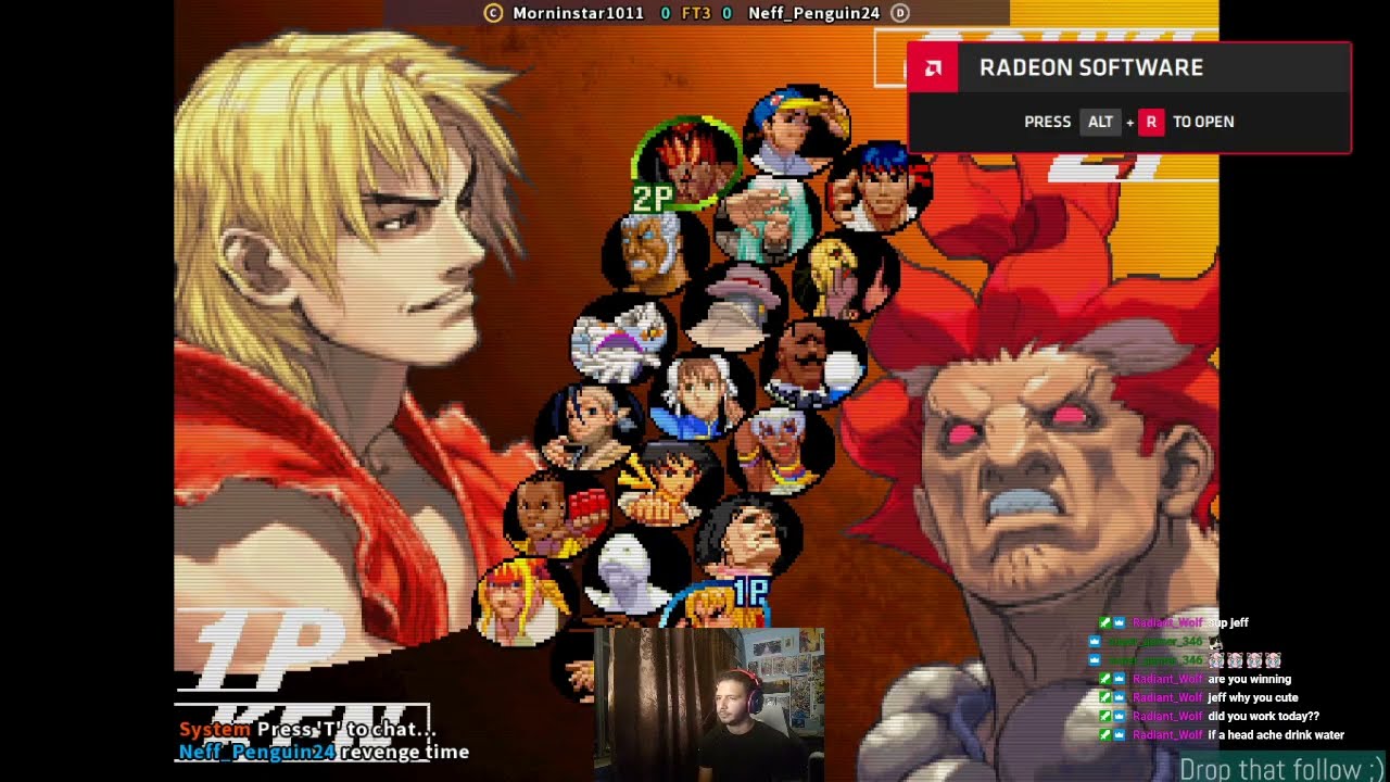 (2021) Morningstar1011 (Ken) vs Neff_Penguin24 (Akuma) Fightcade Ranked Match