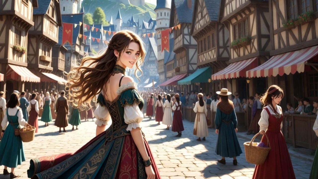 異世界マーケット - Celtic Fantasy Market【フリーBGM /異世界/明るい/ワクワク】