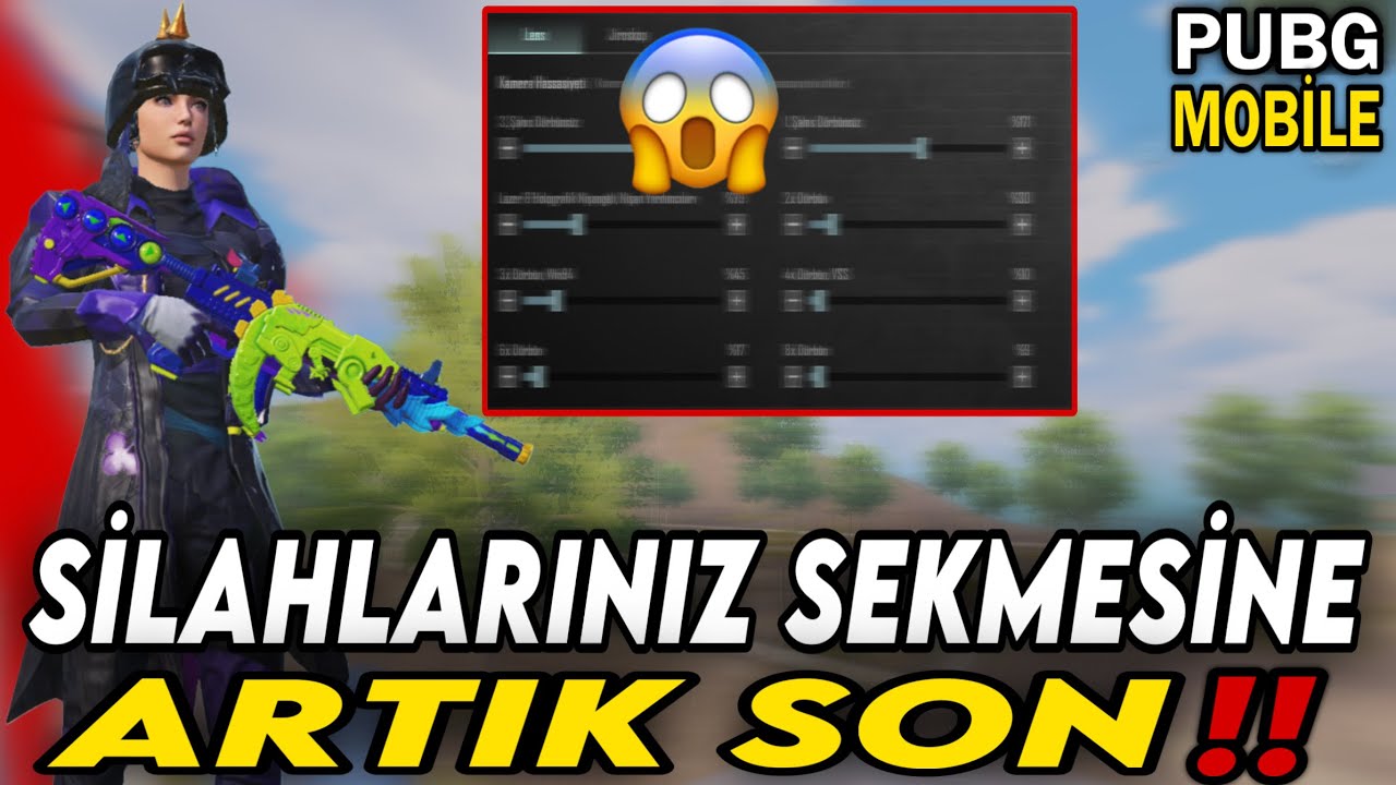 HİÇ SEKMEYEN HER CİHAZA UYUMLU HASSASİYET 😱! YAPILMASI GEREKEN EN İYİ AYARLARI ! | PUBG MOBİLE