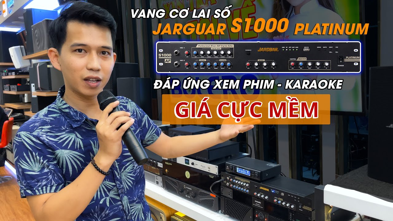 Review Amply Jarguar s1000 | Vang Cơ Chất Lượng Cho Dàn Karaoke Gia Đình 2022 | Thiên Vũ Audio