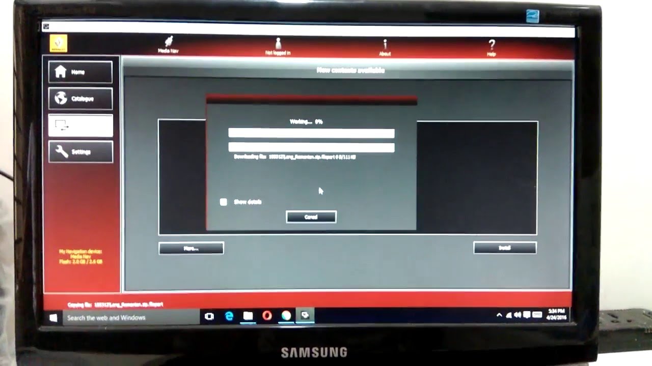 How To Update Renault Media-Nav System.