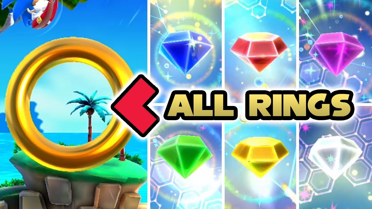 Sonic Superstars - All Chaos Emerald Locations (HQ)
