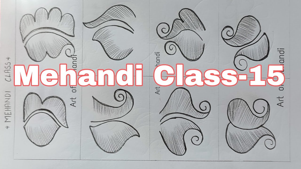 Mehandi Class-15❤️Do subscribe My Channel for more Henna Tutorial ❤️