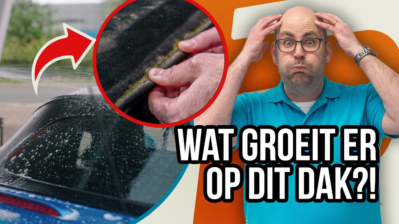 Sterk VERWAARLOOSD CABRIODAK (softtop) reinigen! Valt dit nog te redden?