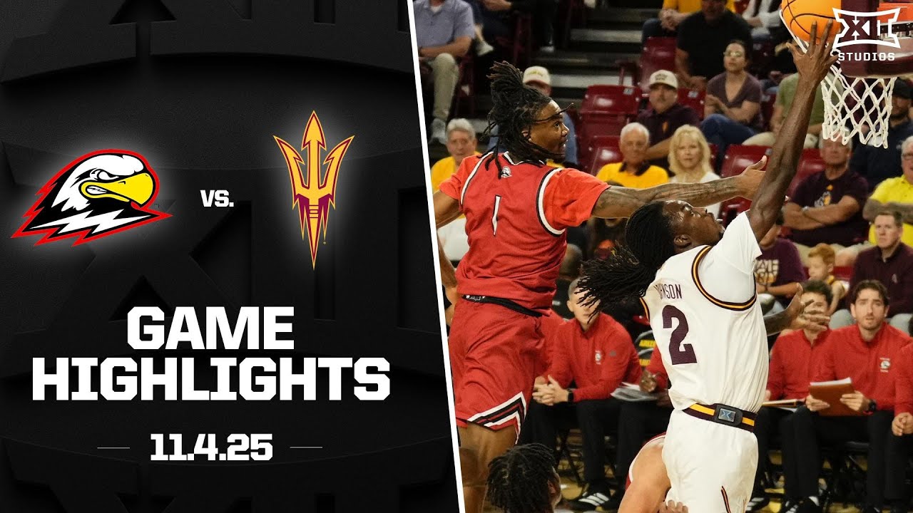 Southern Utah vs. Arizona State Game Highlights | 2025-26 Big 12 Men’s Basketball