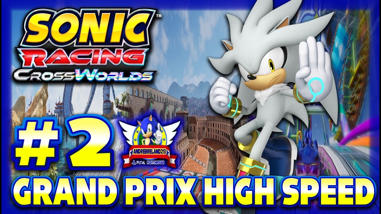 Sonic Racing: CrossWorlds PS5 (1080p60fps) - Grand Prix Part 2 with Silver