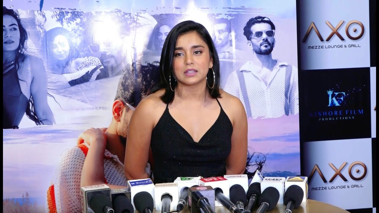 Sumbul Touqeer, Darshan Kumar, Aher Shabbir & Raviraa Bhardwaj At Launch Party Of Song Aakhri Hadd