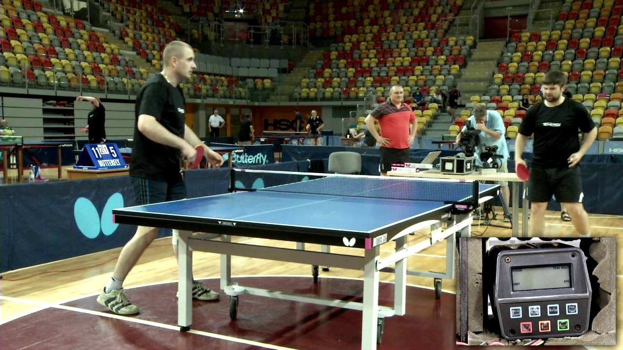 Guinness World Records - Fastest table tennis ball hit in competition (male) - 116 km/h!