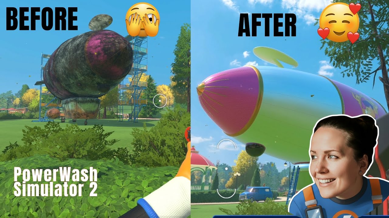 Those jumps weren't really good. 😅Powerwash Simulator 2