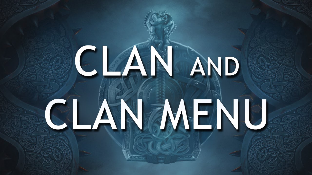 Vikings: War of Clans tutorial - Clan and Clan Menu
