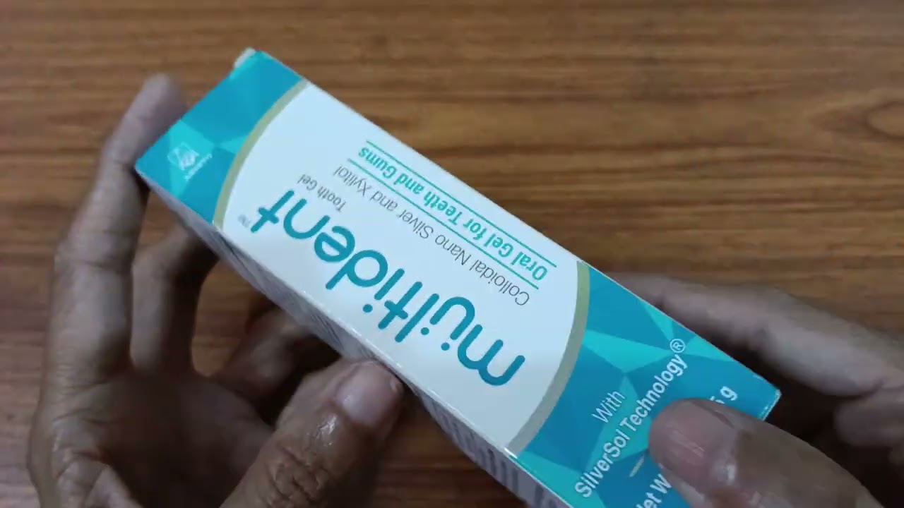 Multident Tooth Gel  | Best Gel For Sensitive Teeth | Oral Gel For Teeth & Gums