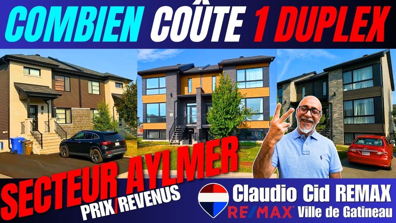 Voici combien paient les acheteurs pour un DUPLEX à Aylmer💰📈 (Je te montre 6 DUPLEX) 🏡🏠