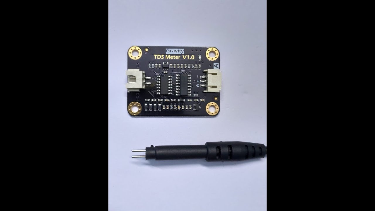 Interfacing TDS (Total Dissolved Solids) sensor with RaspberryPI 3